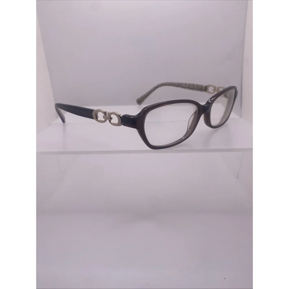 Coach Eyeglasses Women FRAMES ONLY HC 6017 Vanessa 52-15-135 Brown 415